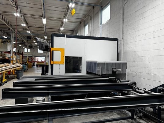 Elumatec #SBZ-628-S, profile machining center, Beckhoff drive Control, lifting station, 2020 - Image 9