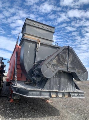 68000 acfm CMI reverse air baghouse, 1008 bags (24 doors x 42 bags), portable - Image 3