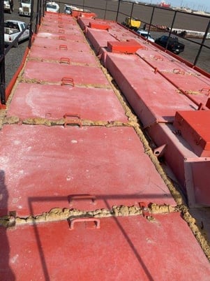 68000 acfm CMI reverse air baghouse, 1008 bags (24 doors x 42 bags), portable - Image 6