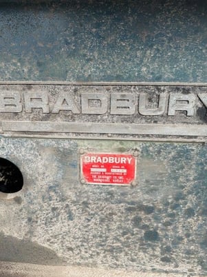 20000 lb. Bradbury coil up ender 65" x 65" x 50 - Image 4