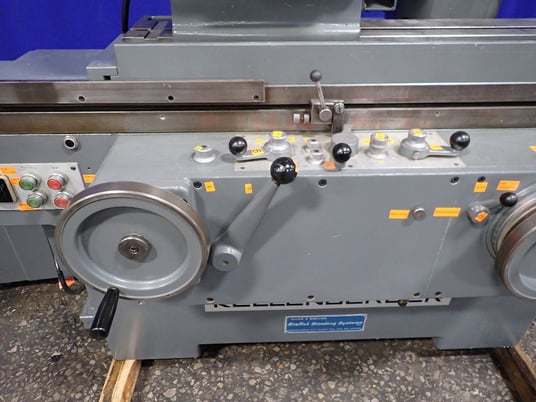 17.8" x 16" Kellenberger #600U, OD/ID cylindrical grinder, w/ hydraulic unit, coolant, tailstock, leveling - Image 6