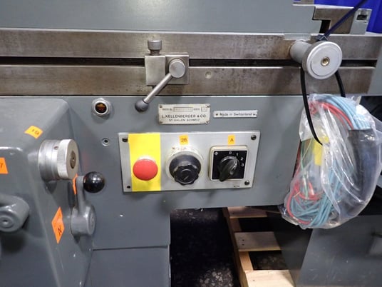 17.8" x 16" Kellenberger #600U, OD/ID cylindrical grinder, w/ hydraulic unit, coolant, tailstock, leveling - Image 9