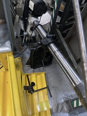 Jet #J-2500, Floor Type Drill Press, 2.87" diameter, 11.5" x 11.5" Table, 24" Table Travel, (16) Spindle - Image 4