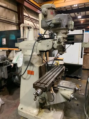 Bridgeport #Series-1, Knee Mill, 9" x 42" Table, 4200 RPM, R-8 Spindle, 2 HP - Image 8