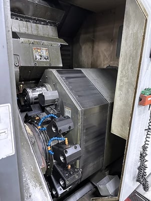 Hyundai Kia #SKT200TTSY, CNC Lathe, 30.7" Swing, 3.1" Bore, 2.5" Bar, 15.4"/11.8" diameter x 36.2" L Turn - Image 4
