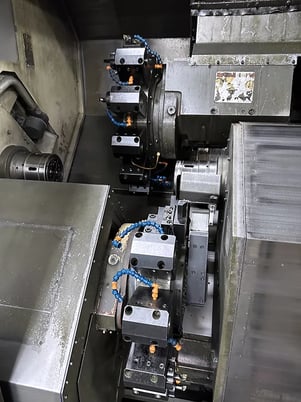 Hyundai Kia #SKT200TTSY, CNC Lathe, 30.7" Swing, 3.1" Bore, 2.5" Bar, 15.4"/11.8" diameter x 36.2" L Turn - Image 5