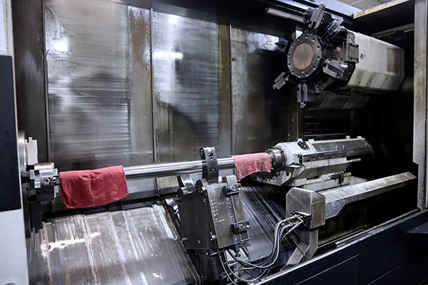Mazak #Cybertech-4500M, CNC Lathe, 33.8" Swing, 21" Chuck, 5.5" Bar, 31.88" Turn diameter, 120" Cut length - Image 8