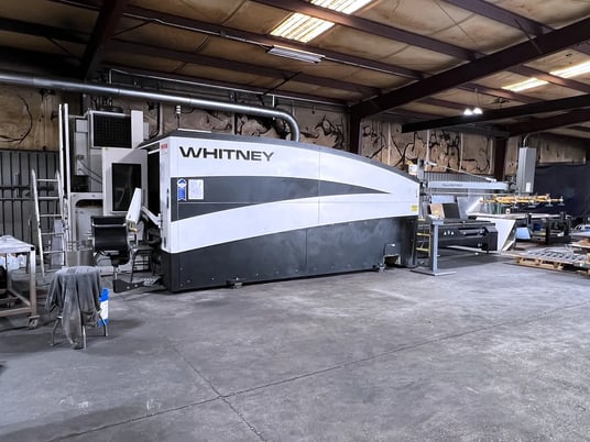 Eagle Whitney #1530-F6-Fiber, Fiber Laser, 1" Mild Steel Cut capacity, 60" x 120" Table, 6 kW, 6075 Machine - Image 1