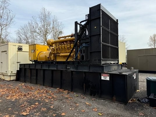 2500 KW Caterpillar #3516C, Standby Generator, Diesel Type, Sound Attenuated, Tier 2 Emissions, 3353 HP, 480 - Image 10