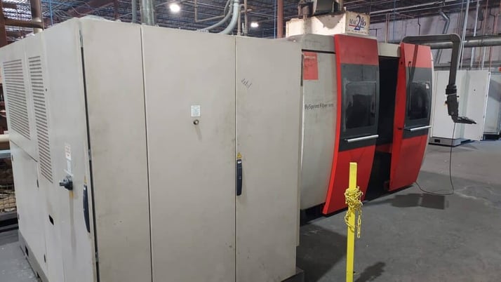 Bystronic #BySprint-Fiber-3015, 4000 watt laser cutting machine, handheld controller, 2013 - Image 5