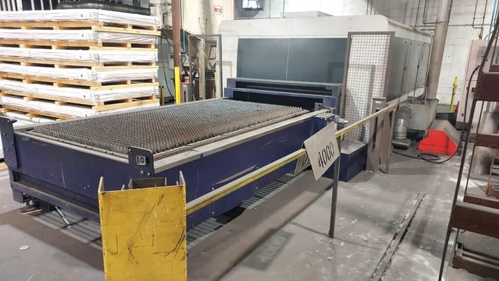 Bystronic #BySprint-Fiber-3015, 4000 watt laser cutting machine, handheld controller, 2013 - Image 6