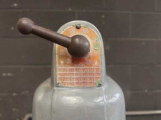 17" Electro-Mechano, variable speed drill press, 150-4000 RPM, 460 V. - Image 7