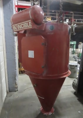 Invincible TurboClean #TC-104, continuous filtration bin vent filter dust collector, 2000 - Image 2