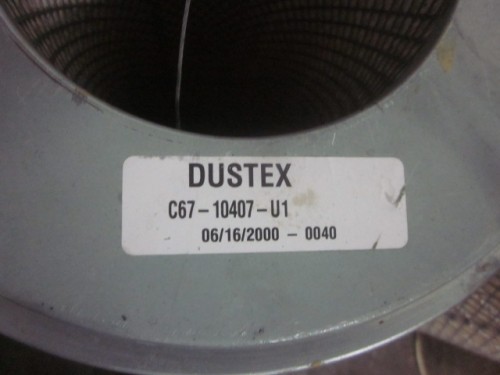 Dustex, dust collector cartriodges, 22" tall, 10" diameter, quanity 4 sold as a lot - Image 2
