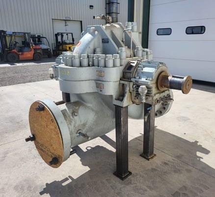 15040 GPM @ 700' TDH, Sulzer Bingham #15x18x27A HSB, horizontal single stage centrifugal pump, complete - Image 3