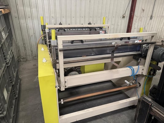 40" Bubble pouch machine, Polyprise #404SCB, 4"-40" x 4"-39" size, 20-70 bags/minute - Image 5