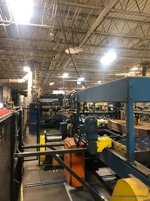 Serenco #66X130, folder gluer with 2 color Flexo & inline rotary die cutter - Image 6