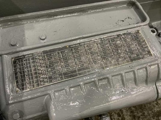 100" x 580" Betts #57R, engine lathe, 63.5" swing over cross slide, 96" face plate diameter, motorized - Image 8