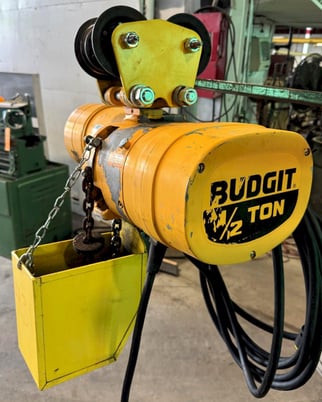 .5 Ton, Budgit Electric Chain Hoist #11689016, 1/2 HP, 16 FPM, 1 Phase - Image 2