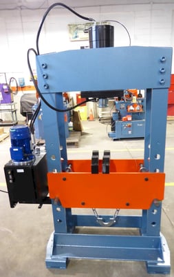 66 Ton, Scotchman #PressPro-66, hydraulic H-frame press, 16" stroke, 37.25" DL, 29" BH, joystick - Image 6