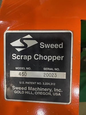 Sweed #450, scrap chopper, serial #20023 - Image 2