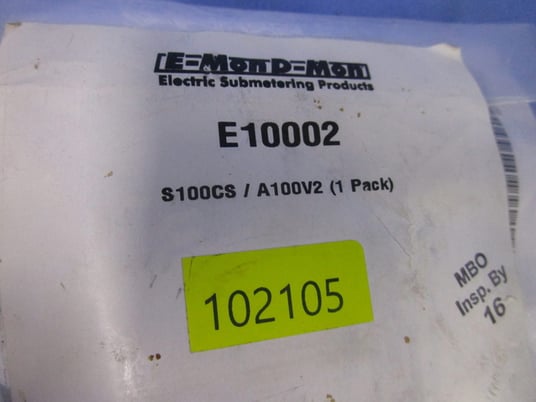 E-Mon D-Mon current transformer sensor E10002, 100A, 1 yr warranty, NIB - Image 3