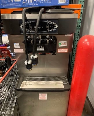 Taylor #C716-33, Soft Served Machine, two 3.4qt freezing cylinders, two 20qt. Hoppers - Image 3