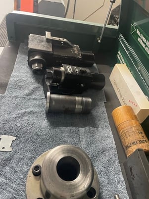 Hardinge Conquest #T42, CNC Turret Lathe, 12 station, GE Fanuc 180T CNC, 1997 - Image 4