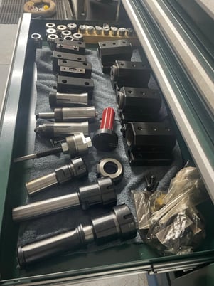 Hardinge Conquest #T42, CNC Turret Lathe, 12 station, GE Fanuc 180T CNC, 1997 - Image 5