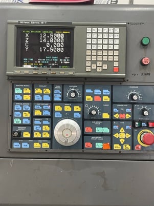 Hardinge Conquest #T42, CNC Turret Lathe, 12 station, GE Fanuc 180T CNC, 1997 - Image 8
