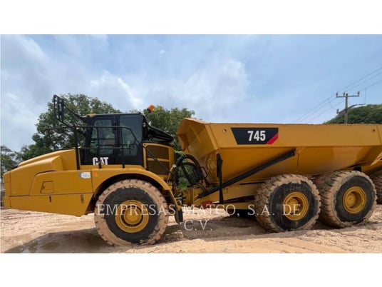Caterpillar 745-04LRC, Articulated Truck, 10490 hours, S/N: 3F600453, 2017 - Image 2