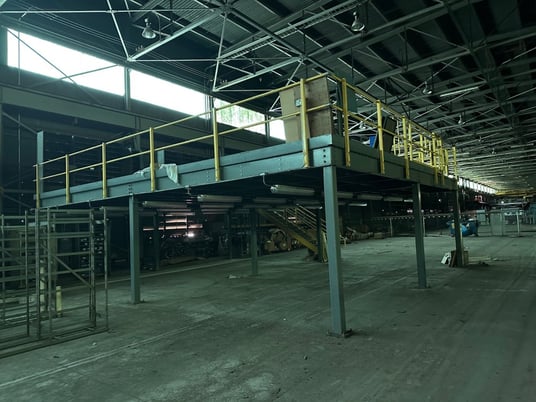 40' x 30' x 10' High Mezzanine with staircase - Image 1