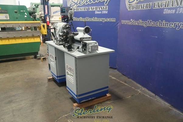 11" x 18" Acra #ATL-618EVS, precision engine lathe, 2-3/16" spindle diameter, tool holder - Image 5