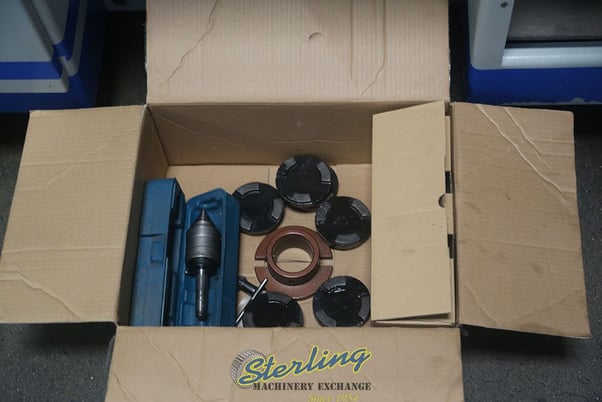 11" x 18" Acra #ATL-618EVS, precision engine lathe, 2-3/16" spindle diameter, tool holder - Image 6