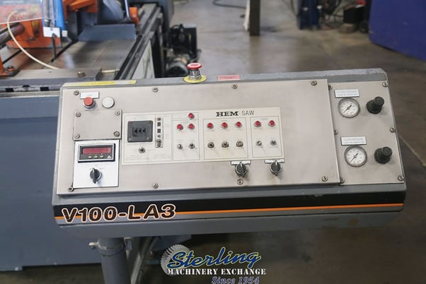 18" x 22" Hem #V100LA-3, vertical band saw - Image 7