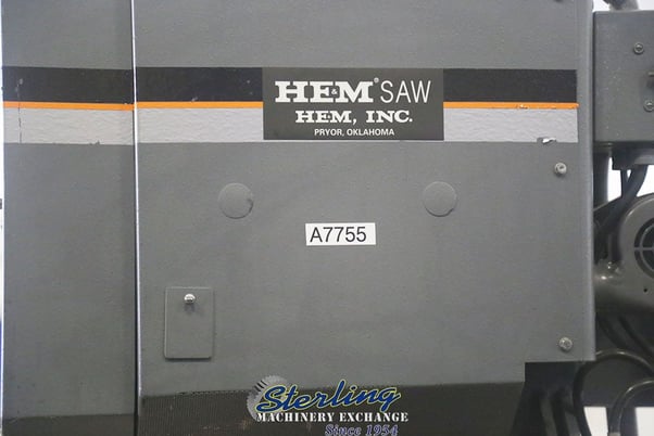 18" x 22" Hem #V100LA-3, vertical band saw - Image 8