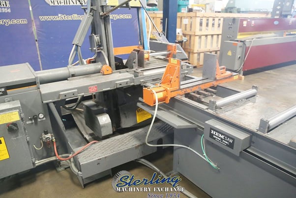 18" x 22" Hem #V100LA-3, vertical band saw - Image 9