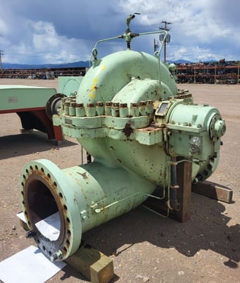 21000 GPM @ 895' TDH, SuLzer Bingham, 20x24x31 HSB horizontal single stage centrifugal pump, counter clock - Image 2