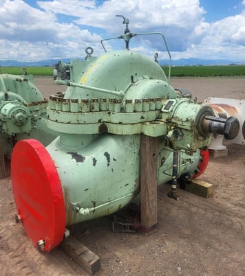 21000 GPM @ 895' TDH, SuLzer Bingham, 20x24x31 HSB horizontal single stage centrifugal pump, counter clock - Image 3