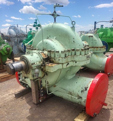 21000 GPM @ 895' TDH, SuLzer Bingham, 20x24x31 HSB horizontal single stage centrifugal pump, counter clock - Image 4