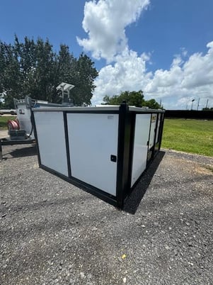 30 Ton, A.e.s #DH44TTAB, HVAC unit, 2 compressors, R-410A, 2 fans, 1 evaporator fan, 2 heater, 460 V., 2019 - Image 3