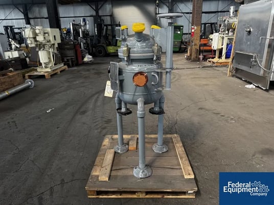 10 gallon DeDietrich #CTJ-10, Glass Lined Reactor, 300 psi @ 500&deg;F, jacket 115 psi, 2007 - Image 1