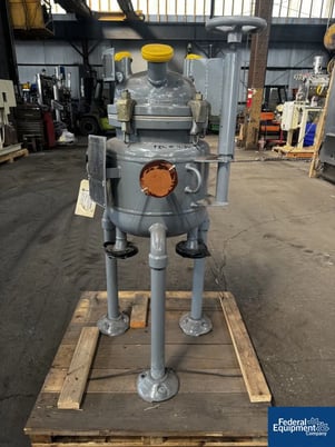 10 gallon DeDietrich #CTJ-10, Glass Lined Reactor, 300 psi @ 500&deg;F, jacket 115 psi, 2007 - Image 4