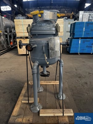 10 gallon DeDietrich #CTJ-10, Glass Lined Reactor, 300 psi @ 500&deg;F, jacket 115 psi, 2007 - Image 7