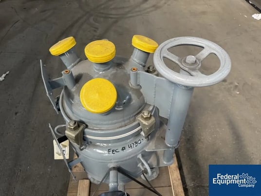 10 gallon DeDietrich #CTJ-10, Glass Lined Reactor, 300 psi @ 500&deg;F, jacket 115 psi, 2007 - Image 8