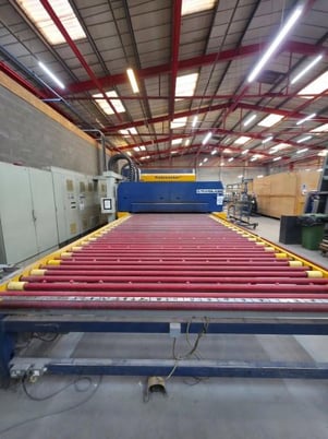 Tamglass (Glaston) #HTF-PRO-E-2448-CTS-20, flat glass tempering furnace - Image 3