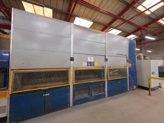 Tamglass (Glaston) #HTF-PRO-E-2448-CTS-20, flat glass tempering furnace - Image 4