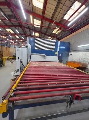 Tamglass (Glaston) #HTF-PRO-E-2448-CTS-20, flat glass tempering furnace - Image 6