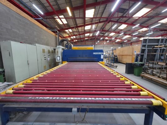 Tamglass (Glaston) #HTF-PRO-E-2448-CTS-20, flat glass tempering furnace - Image 7