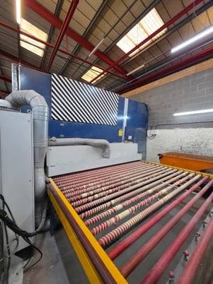 Tamglass (Glaston) #HTF-PRO-E-2448-CTS-20, flat glass tempering furnace - Image 10